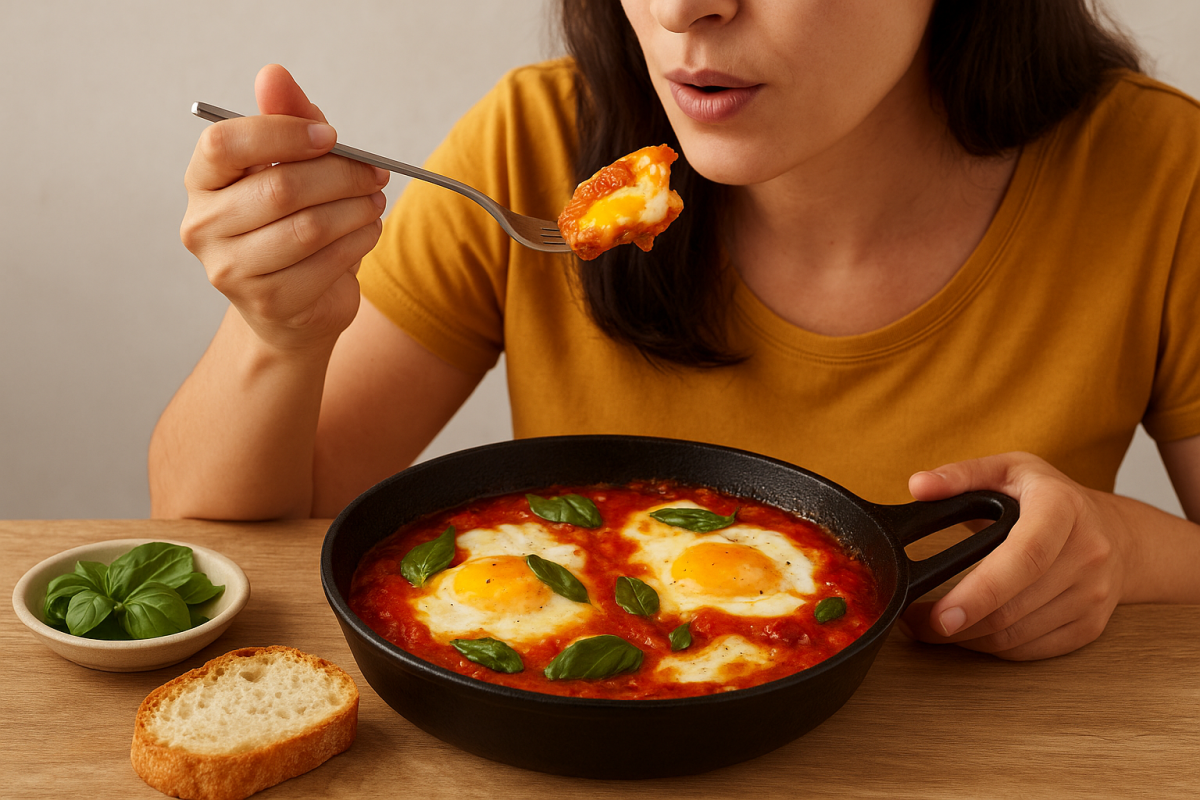 Huevos a la pizzaiola: una receta italiana fácil y nutritiva lista en solo 20 minutos