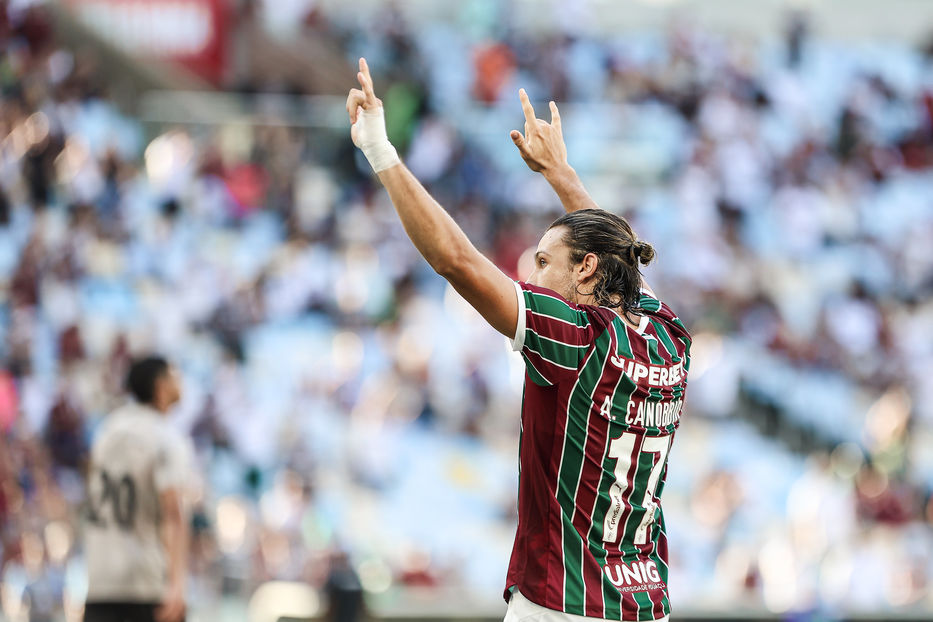 Agustín Canobbio anotó en la agónica victoria de Fluminense sobre Athletico Paranaense