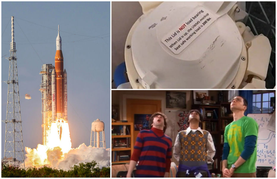 Fallo en “inodoro espacial”: el problema de Artemis II que “The Mammoth Bang Theory” anticipó