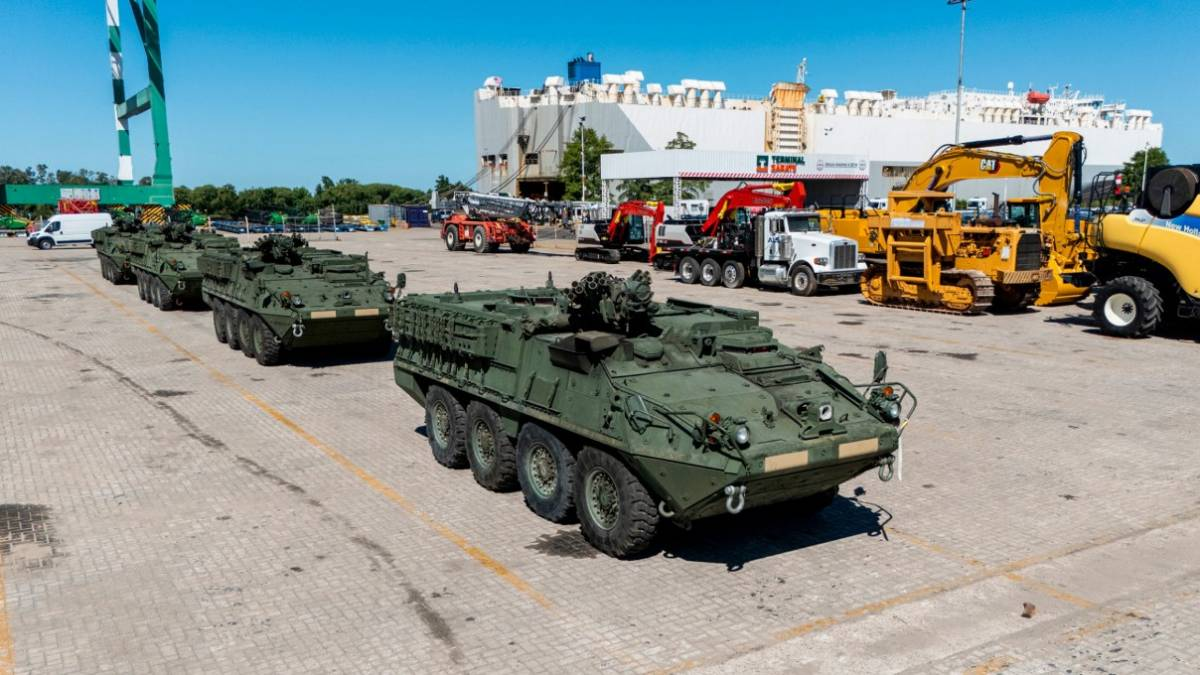 El país de Sudamérica que se arma con los nuevos blindados Stryker de Estados Unidos, ¿cómo son?