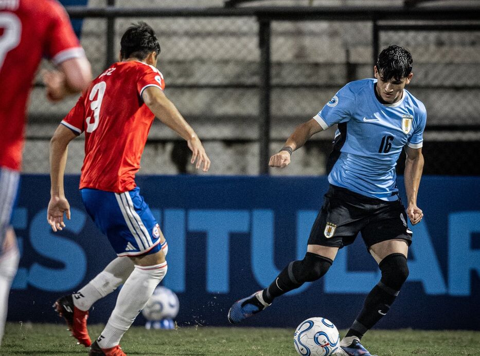 Sudamericano sub-17: Uruguay cayó por 3-2 con Chile y terminó sexto en Paraguay